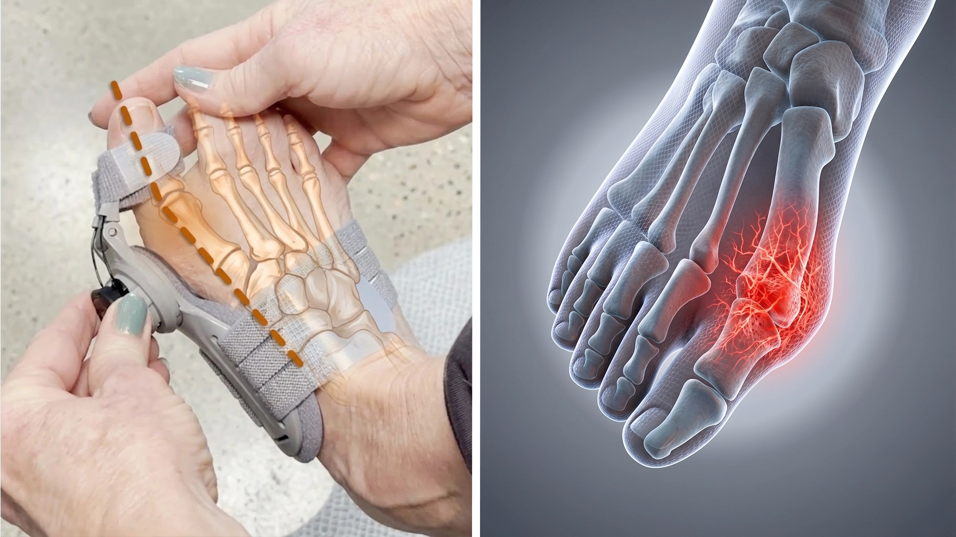 Editorial image supplied for this bunion comfort report.